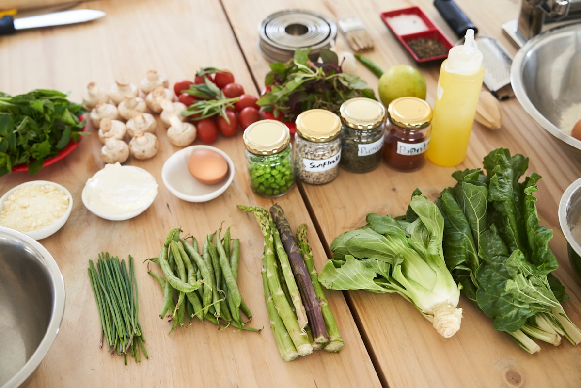 Clase de cocina en línea